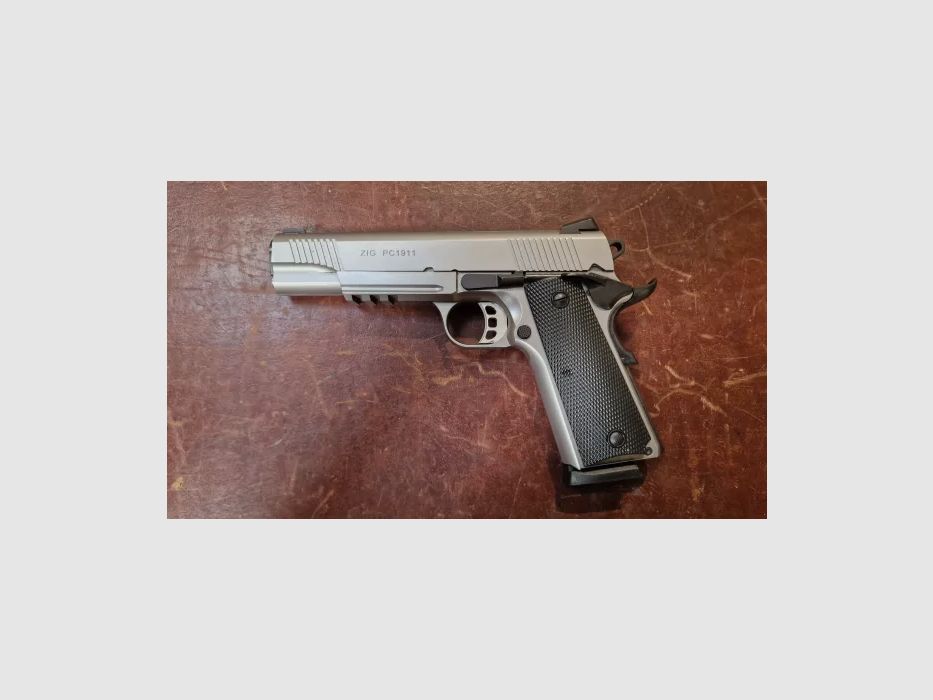 OCCASION - Pistolet ZIG PC1911 Cal.45 ACP TISAS, image 4 sur 8