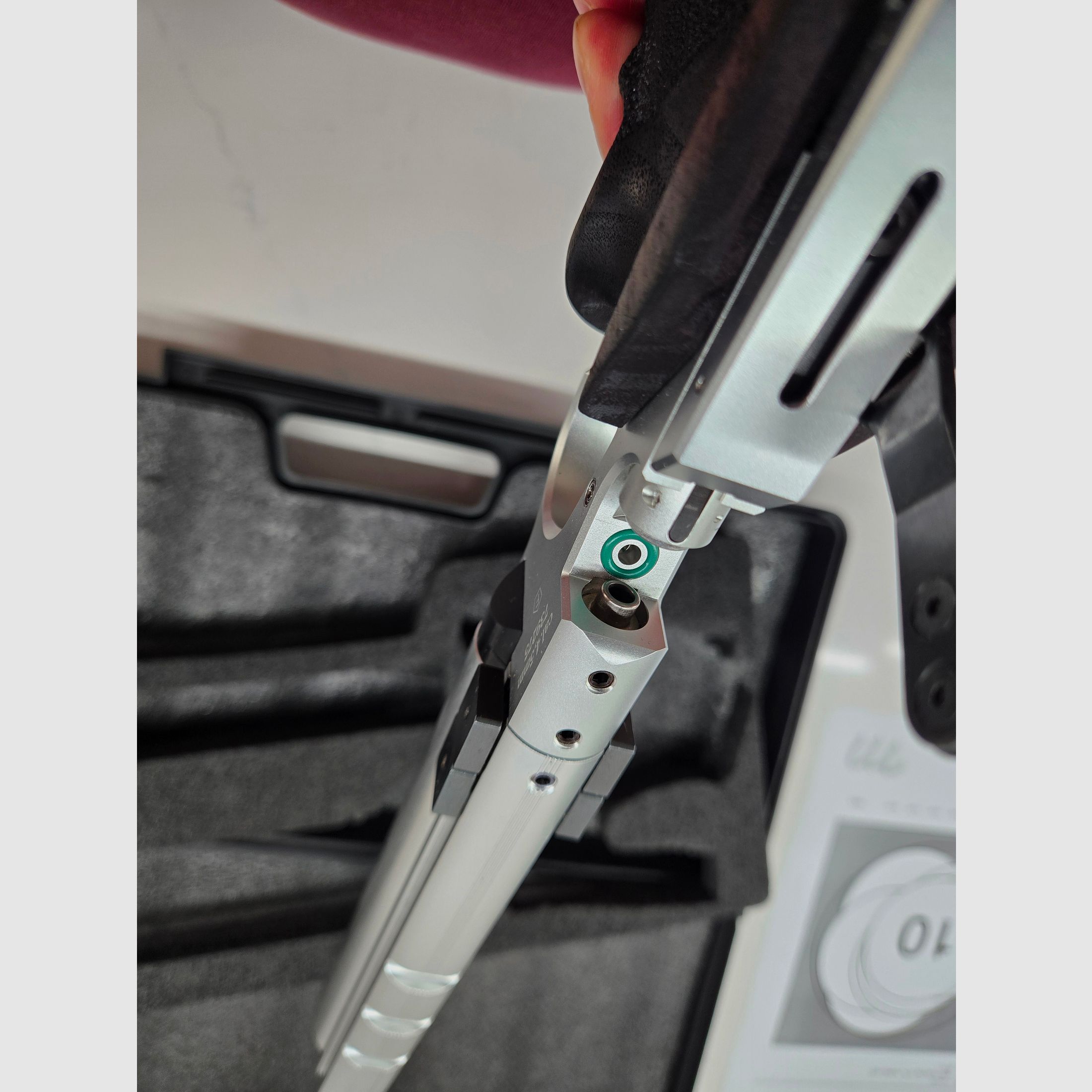 Steyr LP 10 with Rink grip