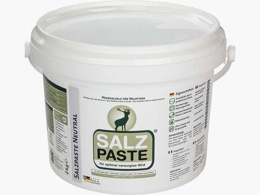 Eurohunt Salzpaste 2 kg, neutral