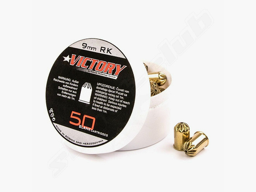 Victory Victory Schreckschuss Munition für Revolver 9mm R.