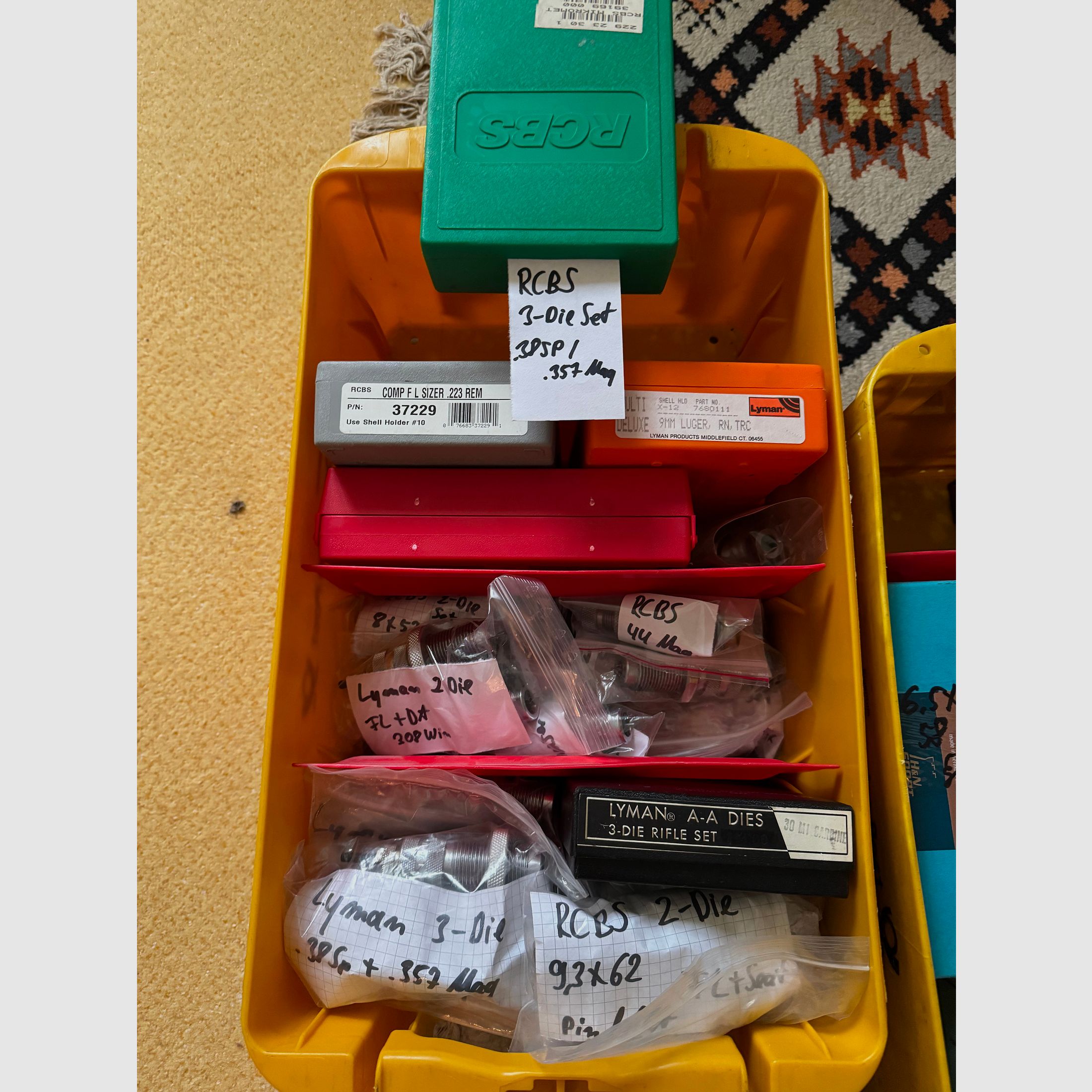 Wiederladen .38Spezial / .357Magnum - Diverses wie Zünder, Hülsen, Geschosse, Matrizen, Kokillen..