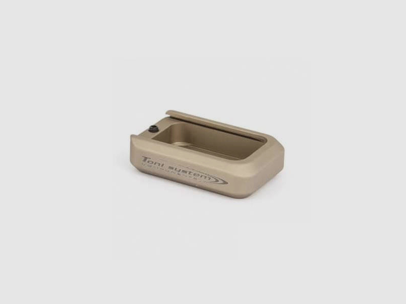Toni System CZ Shadow magazine base +1 shot - Sand