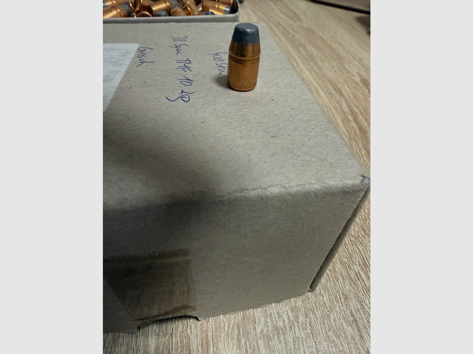 Cartuchos .38 Special 10,2g/158grs. Tlm Fk. 400 piezas