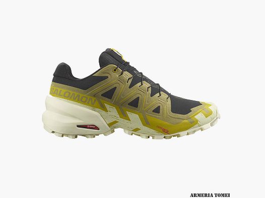 SALOMON – MAN – SPEEDCROSS 6 Black / Cress Green / Transparent Yellow