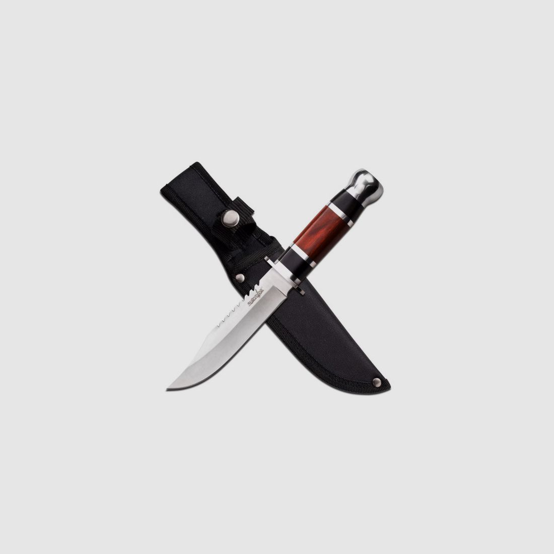 Survivor Sawback Survival Silver Knife