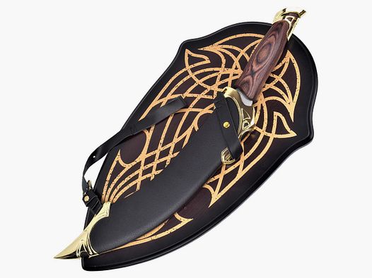 Dolch Aragorn dagger including wooden display