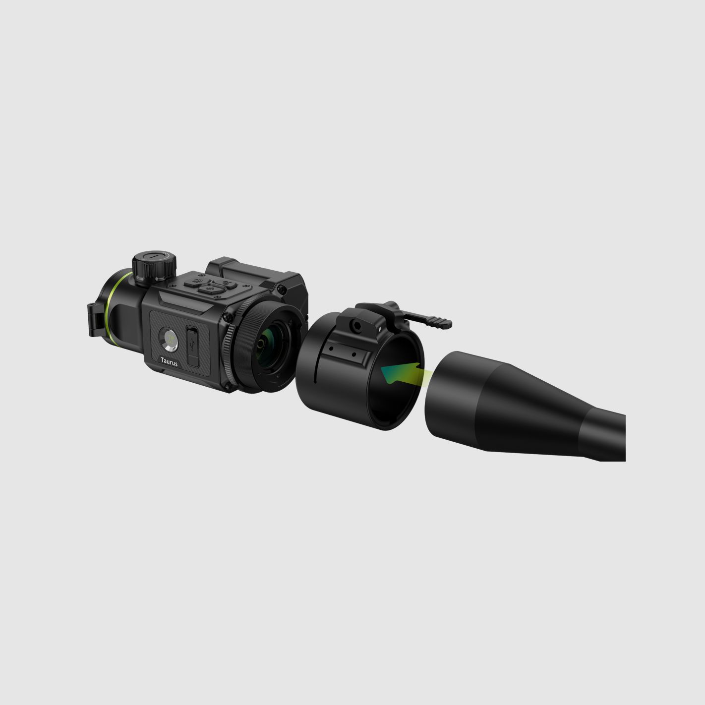 Clip-On Wärmebildgerät PIXFRA Taurus mit Laser-Entfernungsmesser LRF., Bild 6 von 12