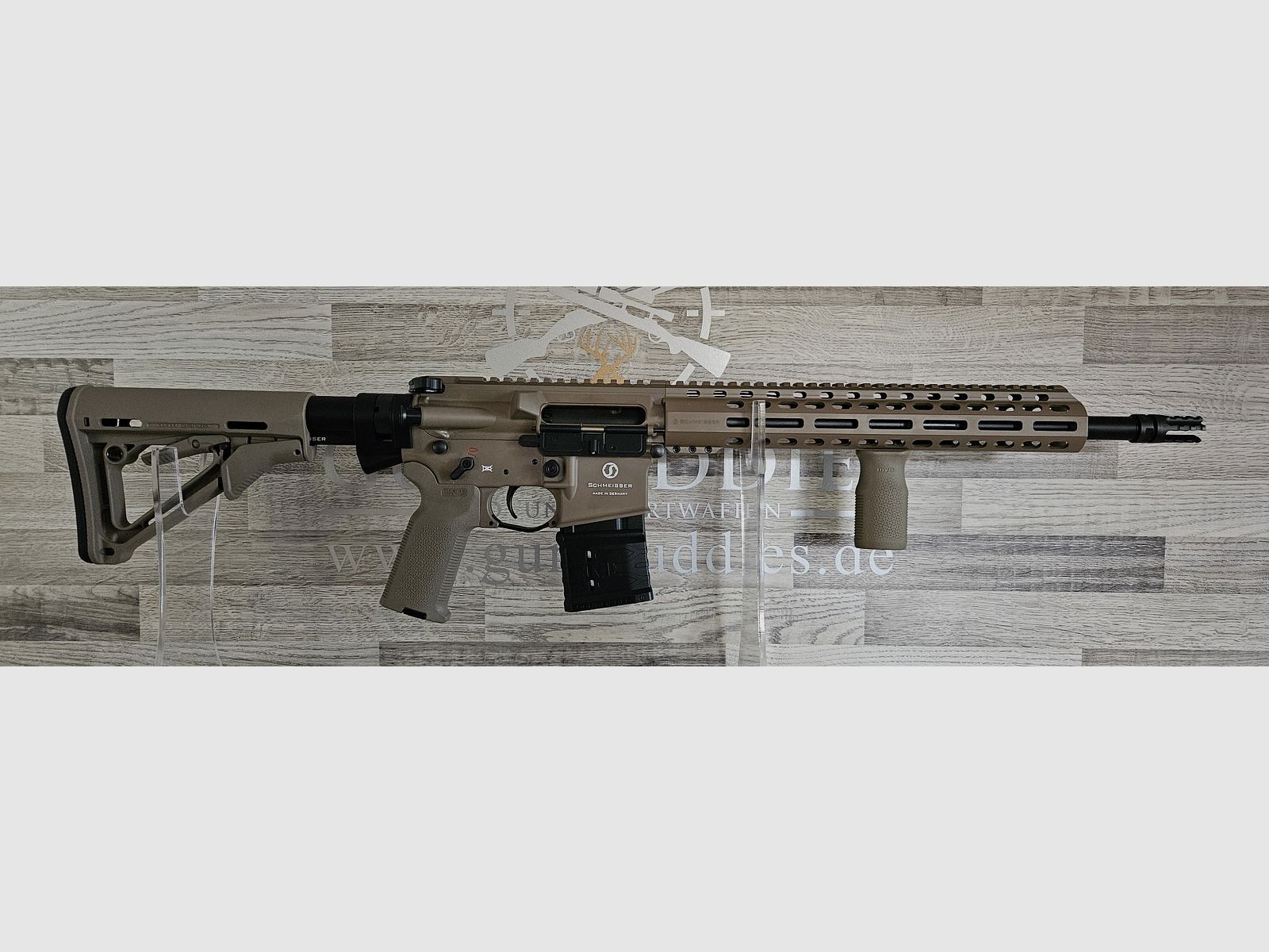 Schmeisser AR15 M4FL FDE 14.5" special model MAGPUL caliber .223Rem including shipping costs - new goods from the specialist trade -