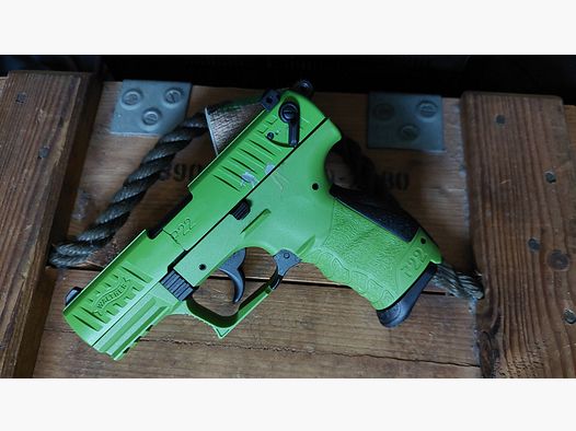 MODÈLE SPÉCIAL Walther P22Q "ZOMBSTER" (PTB 778) P 22 Q P22 glissière défectueuse
