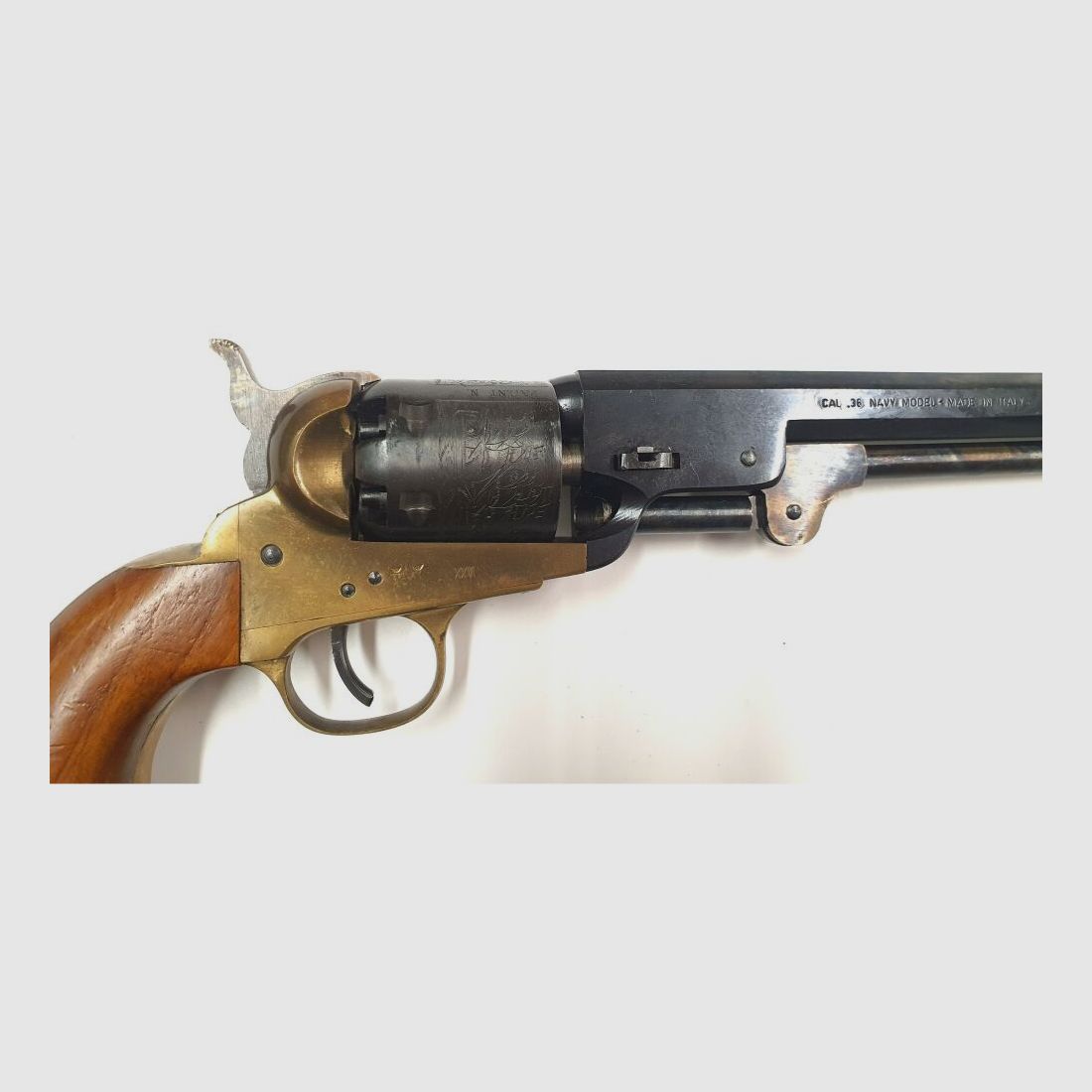 Unknown percussion revolver 1851 Navy Model
