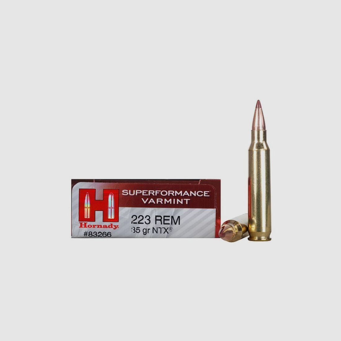 Hornady Superformance Varmint .223 Rem. 35GR NTX 20 cartouches