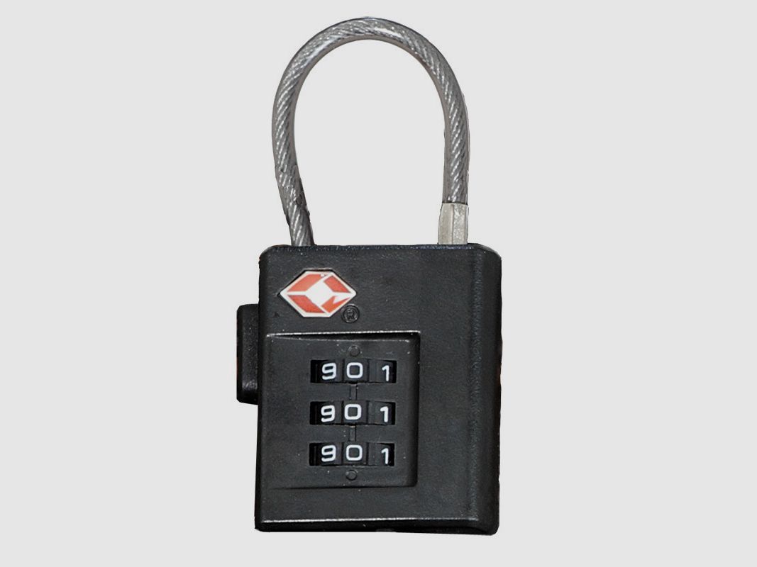 Hangslot met TSA-systeem