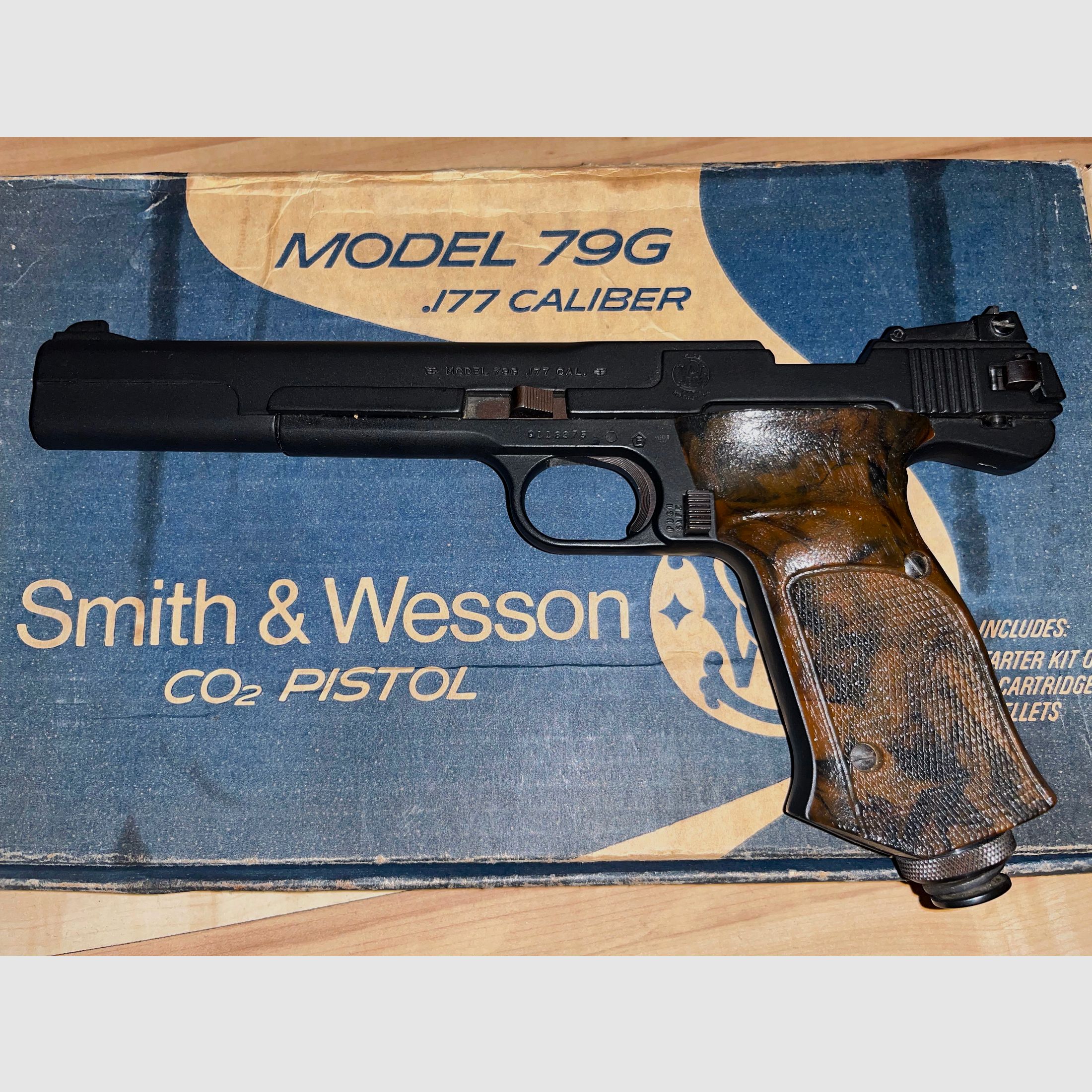 Smith and Wesson model 79g .177 caliber VHB