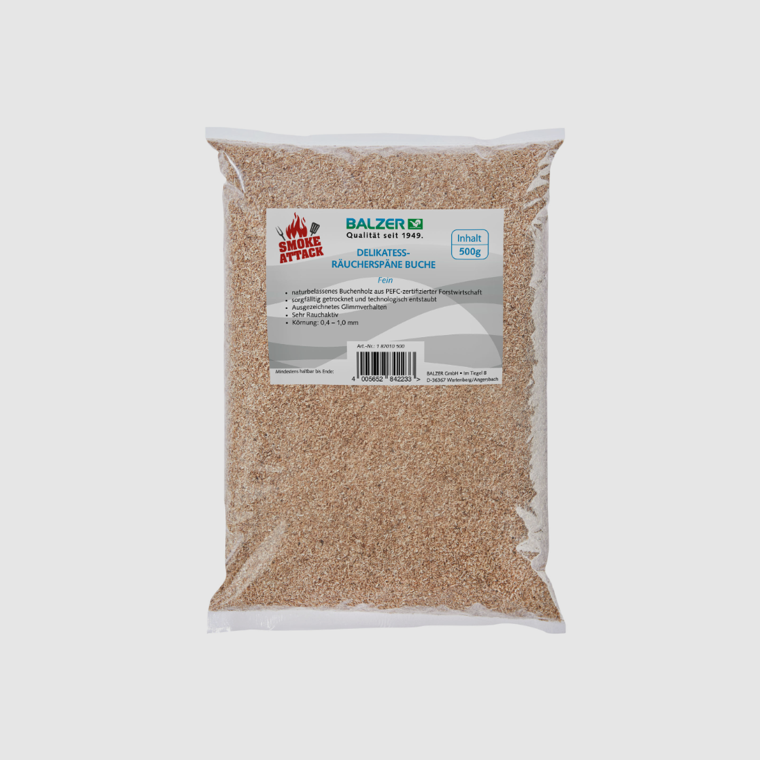 Balzer Chips di Fumo per Delicatessen Faggio