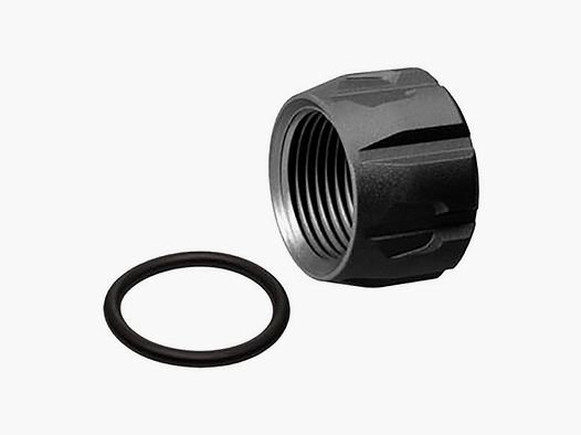 STRIKE INDUSTRIES BARREL COVER THREAD PROTECTOR FOR PISTOL BLACK