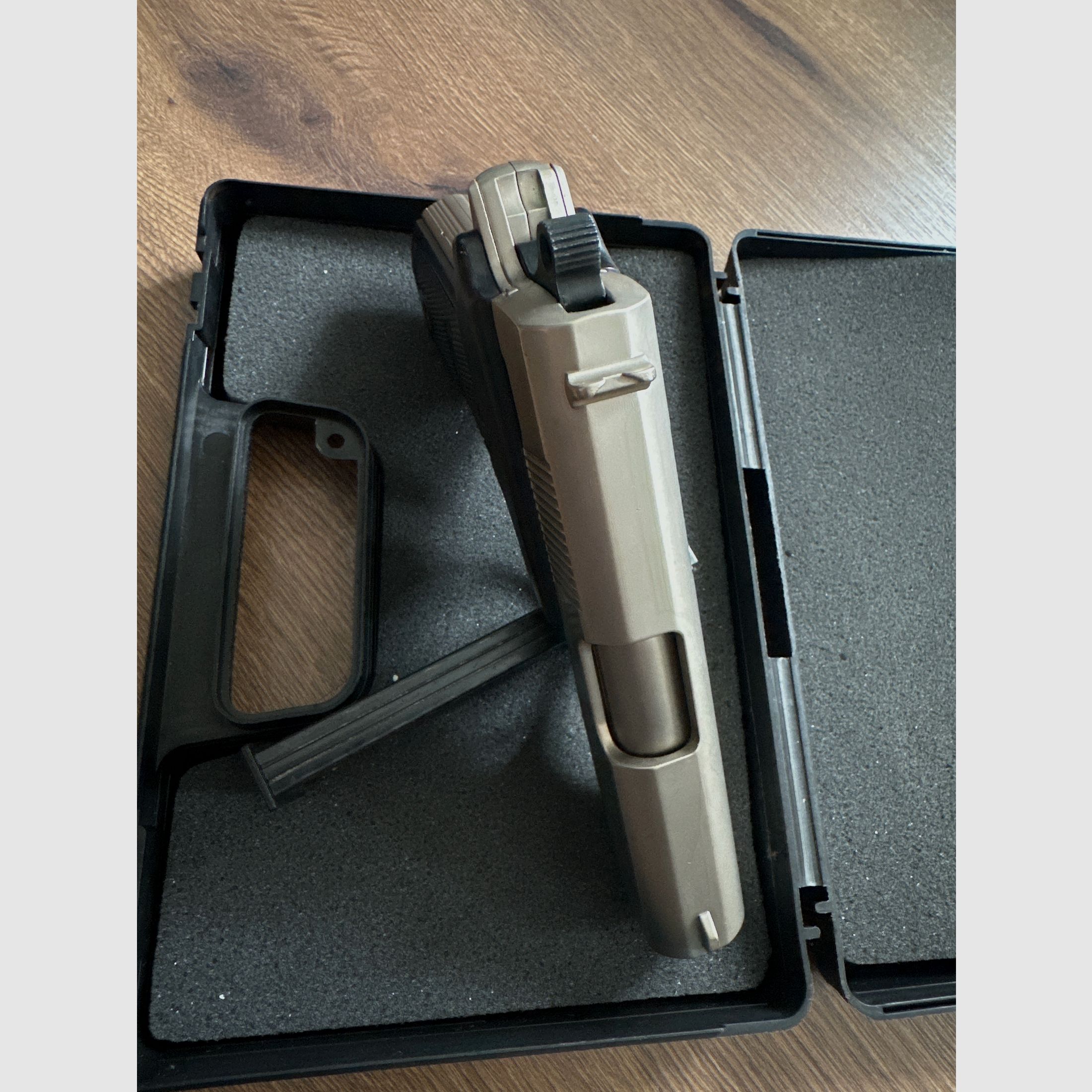 Colt Double Eagle SSW 9mm PAK gebraucht Chrom