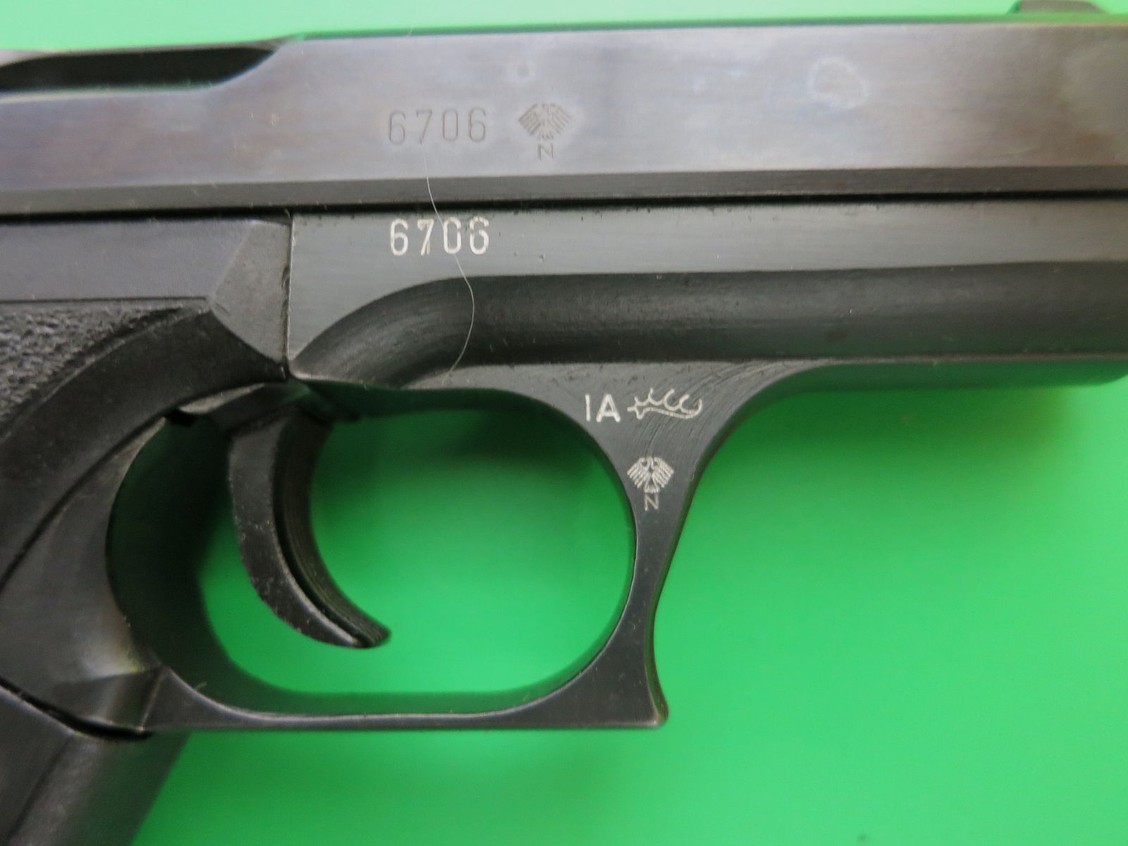 Heckler & Koch P7, PSP (Police Self-Loading Pistol), cal. 9mm Luger, 1st generation #52