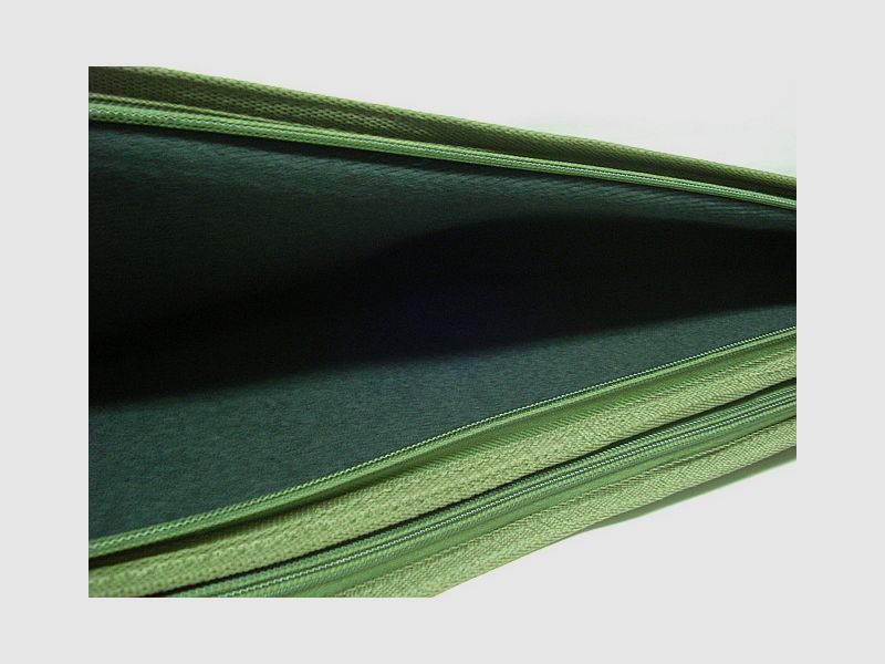 Greenlands Futteral 2 Waffen - grün, 130x29x3 cm doppelt