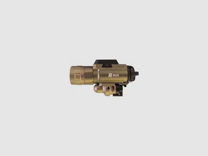 Nuprol Pro lampe torche pour pistolet et laser NX400 couleur tan