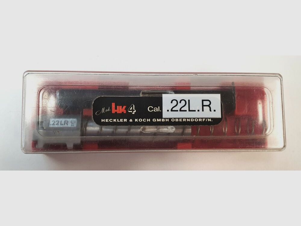 Heckler & Koch Wechsellauf, Heckler & Koch HK4 Kal. .22lr mit Magazin und Schatulle