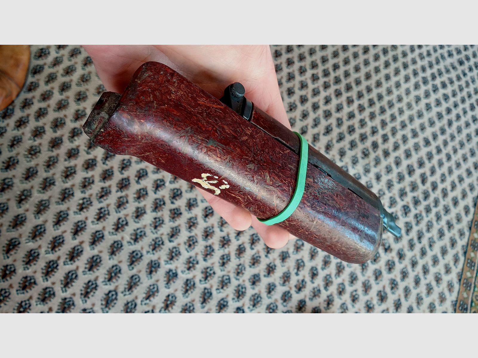 Oryginalny VZ.58 "Beaver Barf" Bakelitowy osłon rękojeści i chwyt / również odpowiedni dla CSA Sporter / Zestaw #1