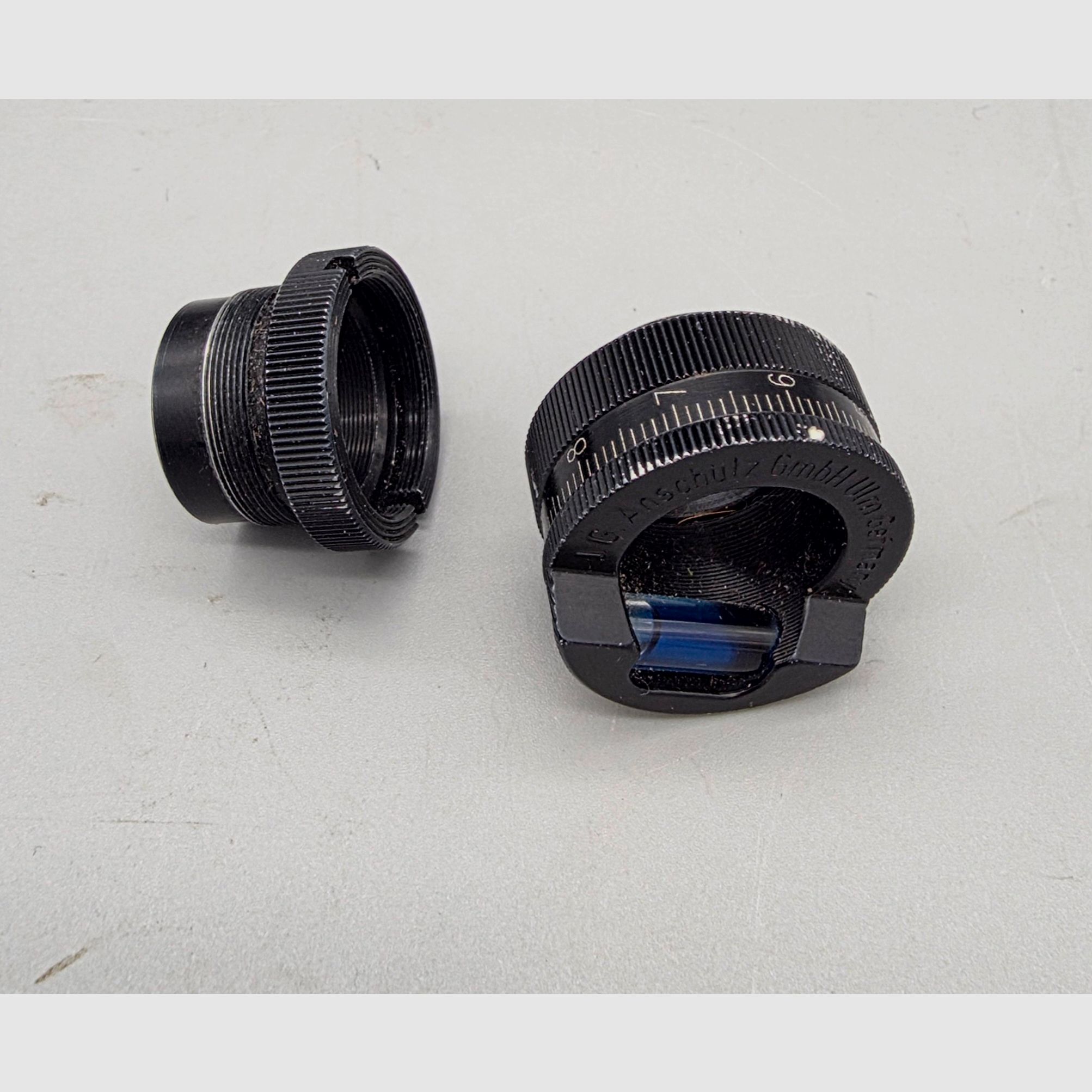 Diopter Libelle Wasserwaage Anschütz z adapterem