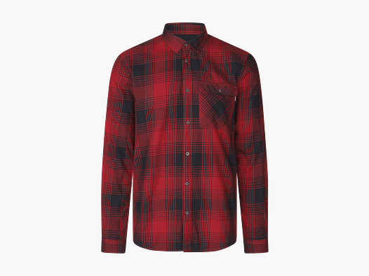 Seeland Glen Flannel shirt Men Red Check 4XL