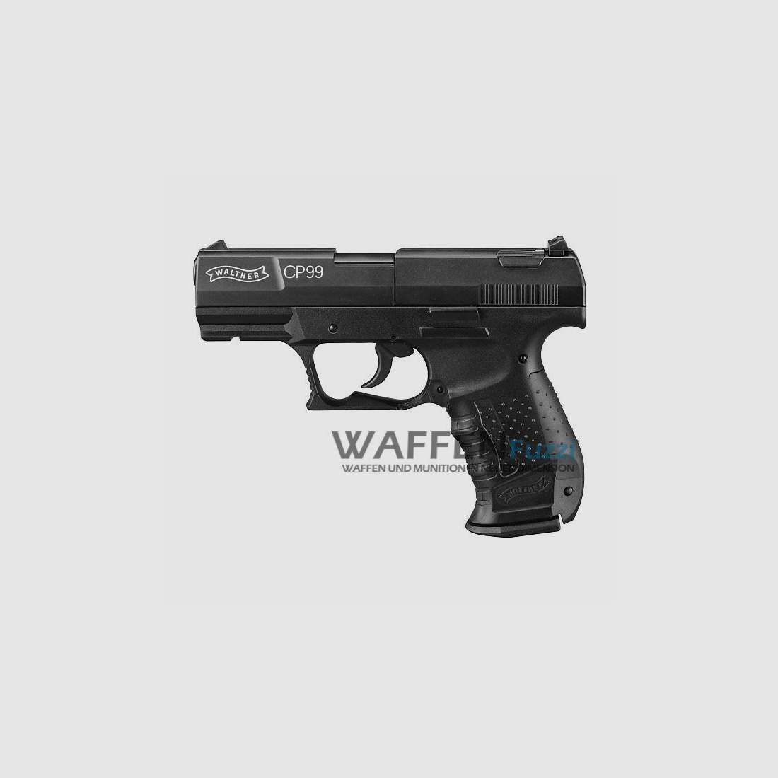 Walther CP99 CO2 Pistole 4,5 mm Diabolo brüniert
