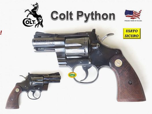 COLT PYTHON gebraucht Kal.357 mag. Lauf 2´´5 R.16256