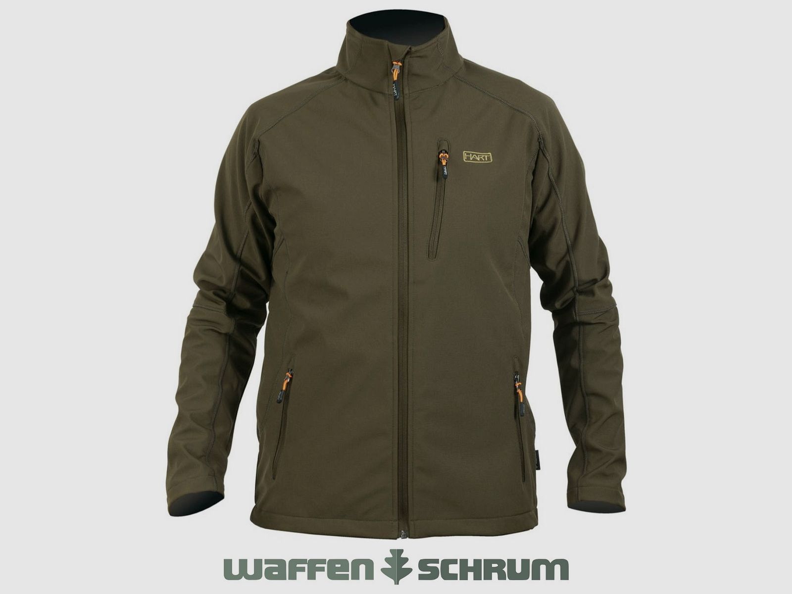 HART softshell jacket Egur green