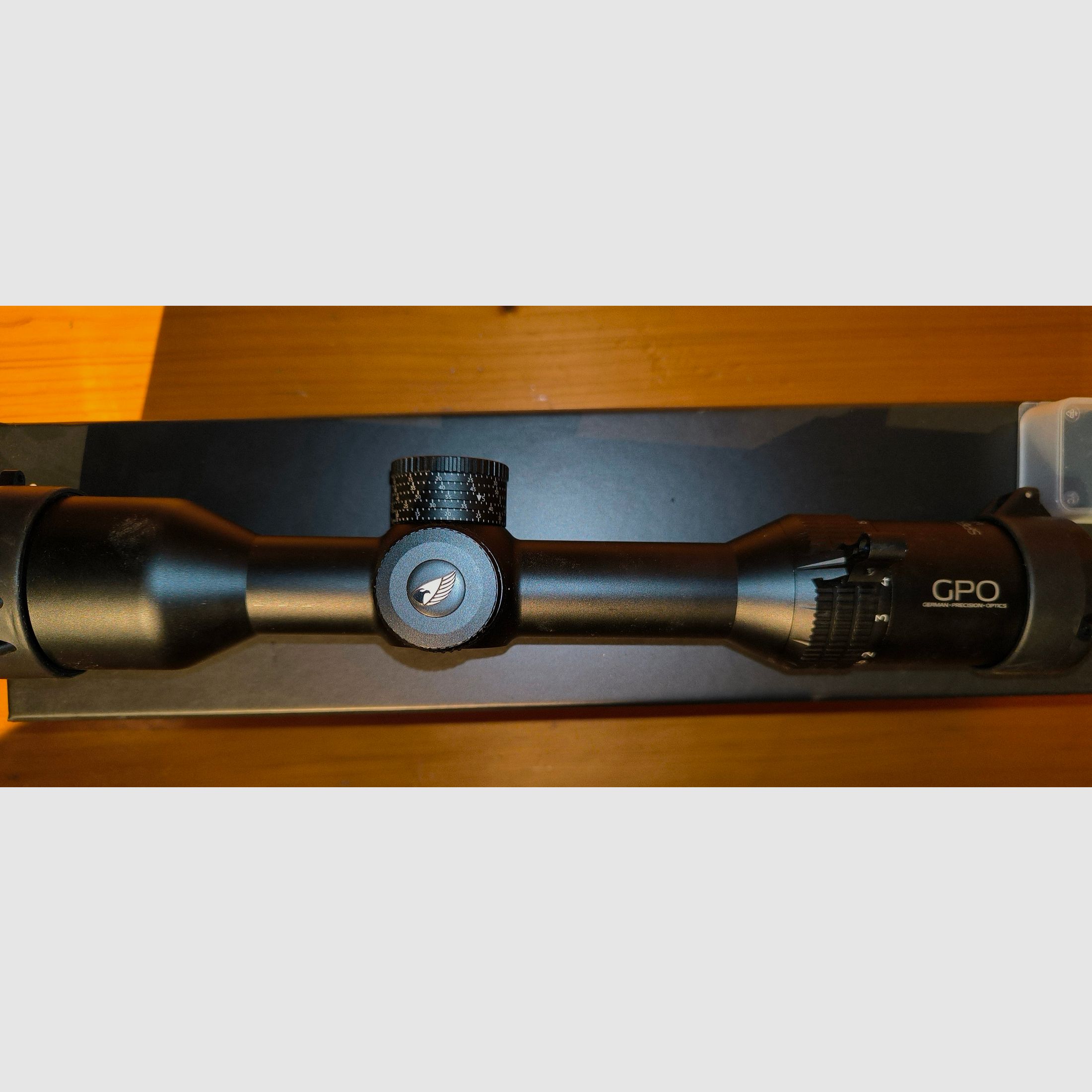GPO Spectra 1.6-13x44 with ballistic turret