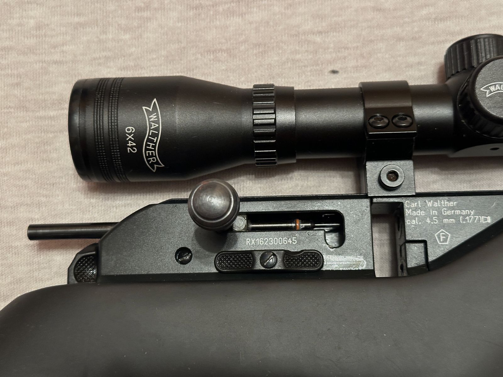 Walther Rotex RM8 4,5 mm Pressluftgewehr