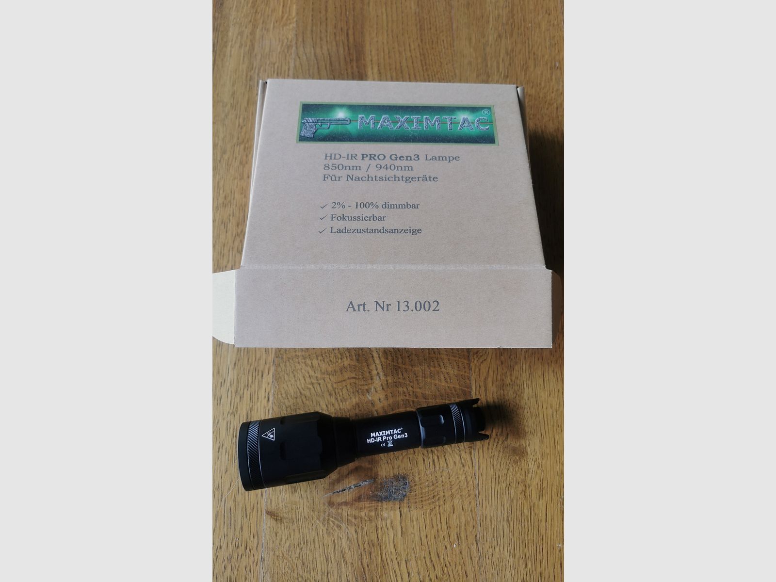 IR Lamp MAXIMTAC HD-IR PRO Gen3