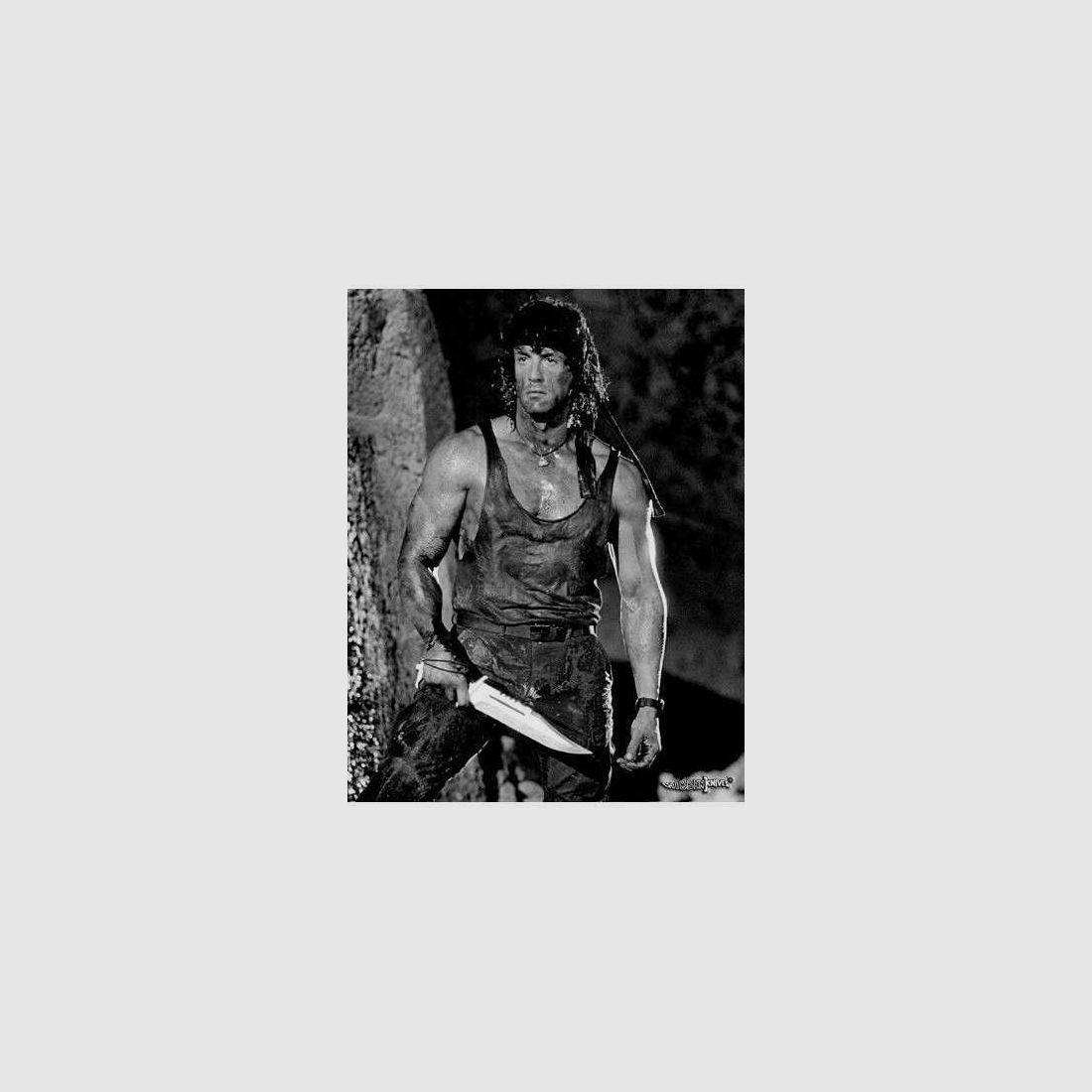 Rambo 3 First Blood Part III Deluxe Bowie Messer Premium Edition