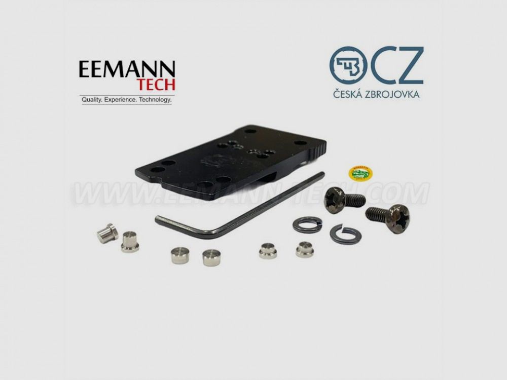 EEMANN TECH Montageschiene Red Dot für CZ Shadow 01 - Shadow 2