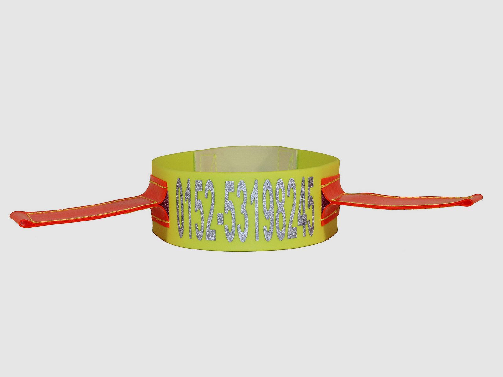 Wide Biothane Swedish signal collar