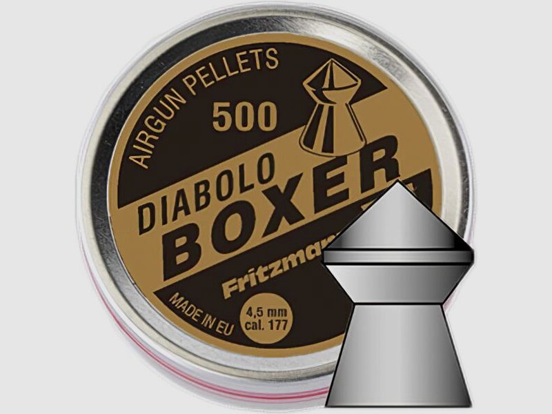 Fritzmann spitz - Boxer - 500er 4.5mm(Bullet); 4.5 mmLEP; .177