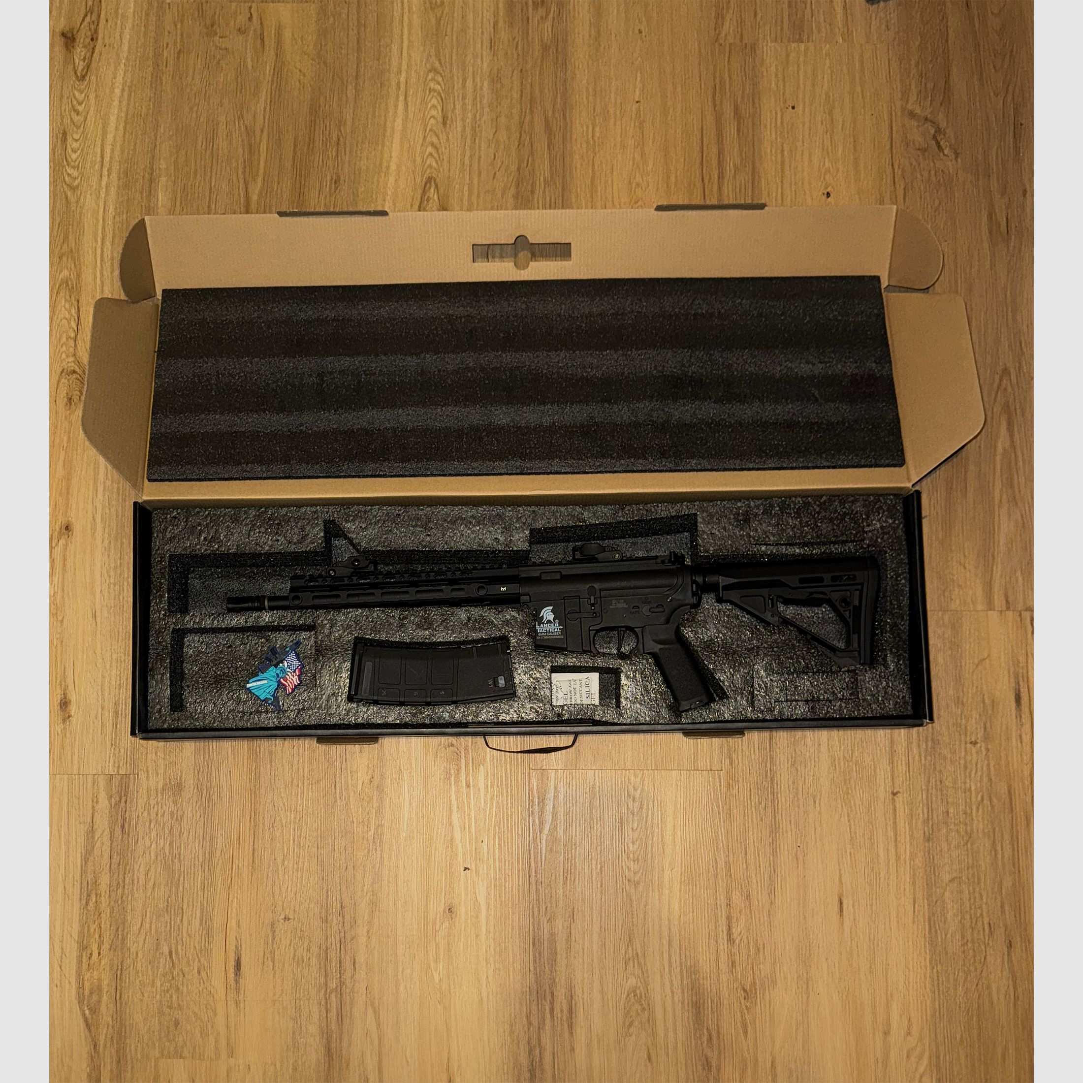 Lancer LT-39 M-Lock 11" Gen 3 met Nebula ETU (S)AEG incl. accessoires / alles als nieuw