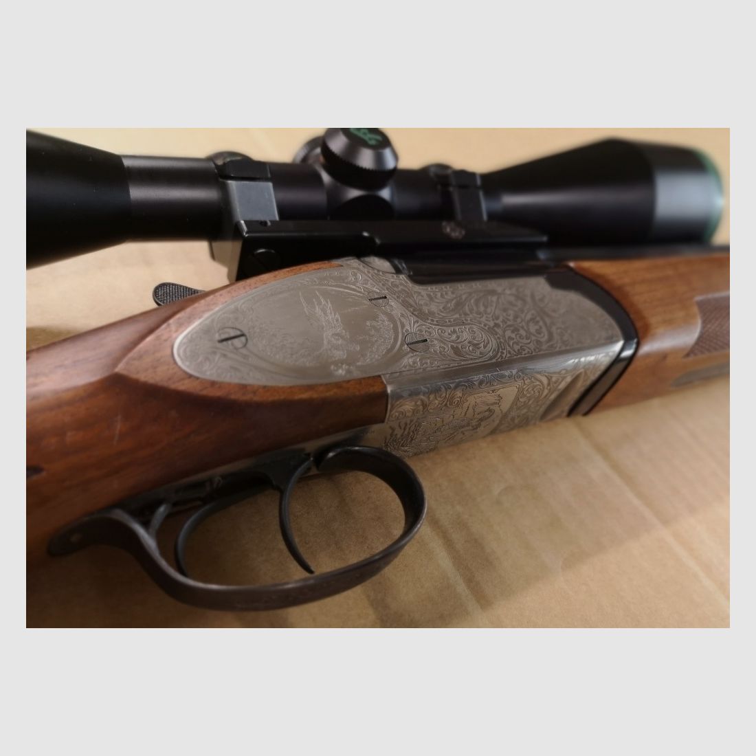 Bock rifle S2000 Luxury 7x65R and 12/70 side lock