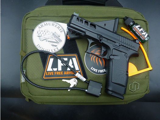 Pistole LFA AMPX Schwarz Kal. 9×19