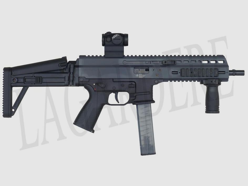 B&T APC9 P PRO SNIPER GREY VOUWBAAR VOORRAAD (SEMI-AUTOMATISCHE SUBMACHINEGEWEER)