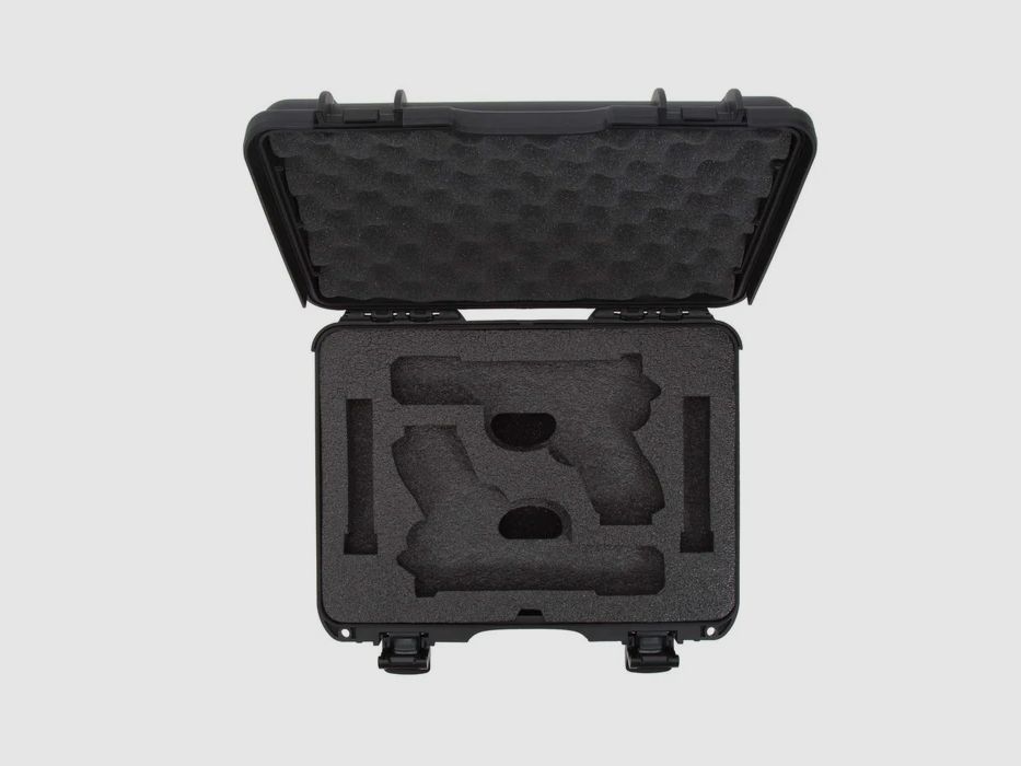 NANUK 910 walizka na 2 pistolety Glock (czarna), zdjęcie 2 z 2