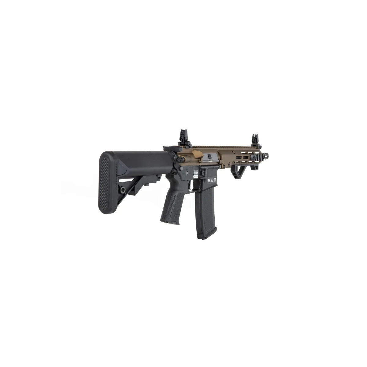 SA M4 CQB M-LOK (SA-P23 PRIME™ Aster II ETU BLDC™) Fucile Airsoft Libero da 18 – Chaos Bronze -F-, immagine 6 di 23