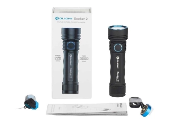 Latarka Olight Seeker 2 - 3000 lumenów, zdjęcie 3 z 3