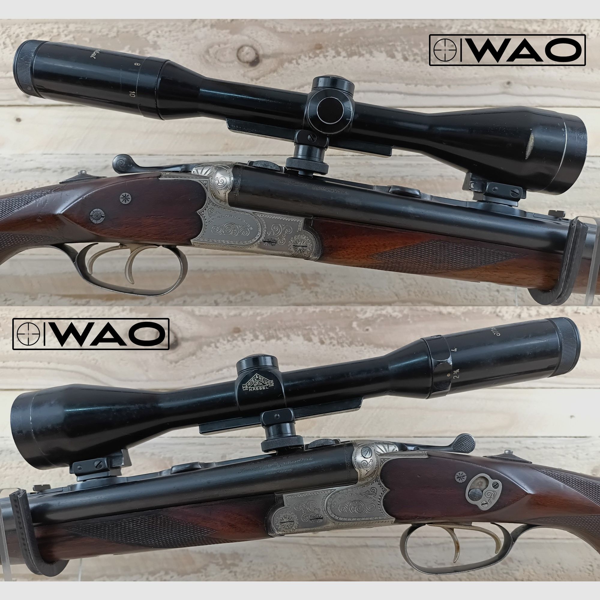 Sauer & Sohn Mod. 3000 Drilling, Cal. 7x57R, 16/70 *con ESL & ottica*