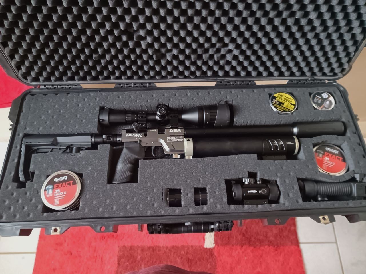 AEA HP Max Luftgewehr-Karabiner Kaliber 9mm F-Version - Neuwertig