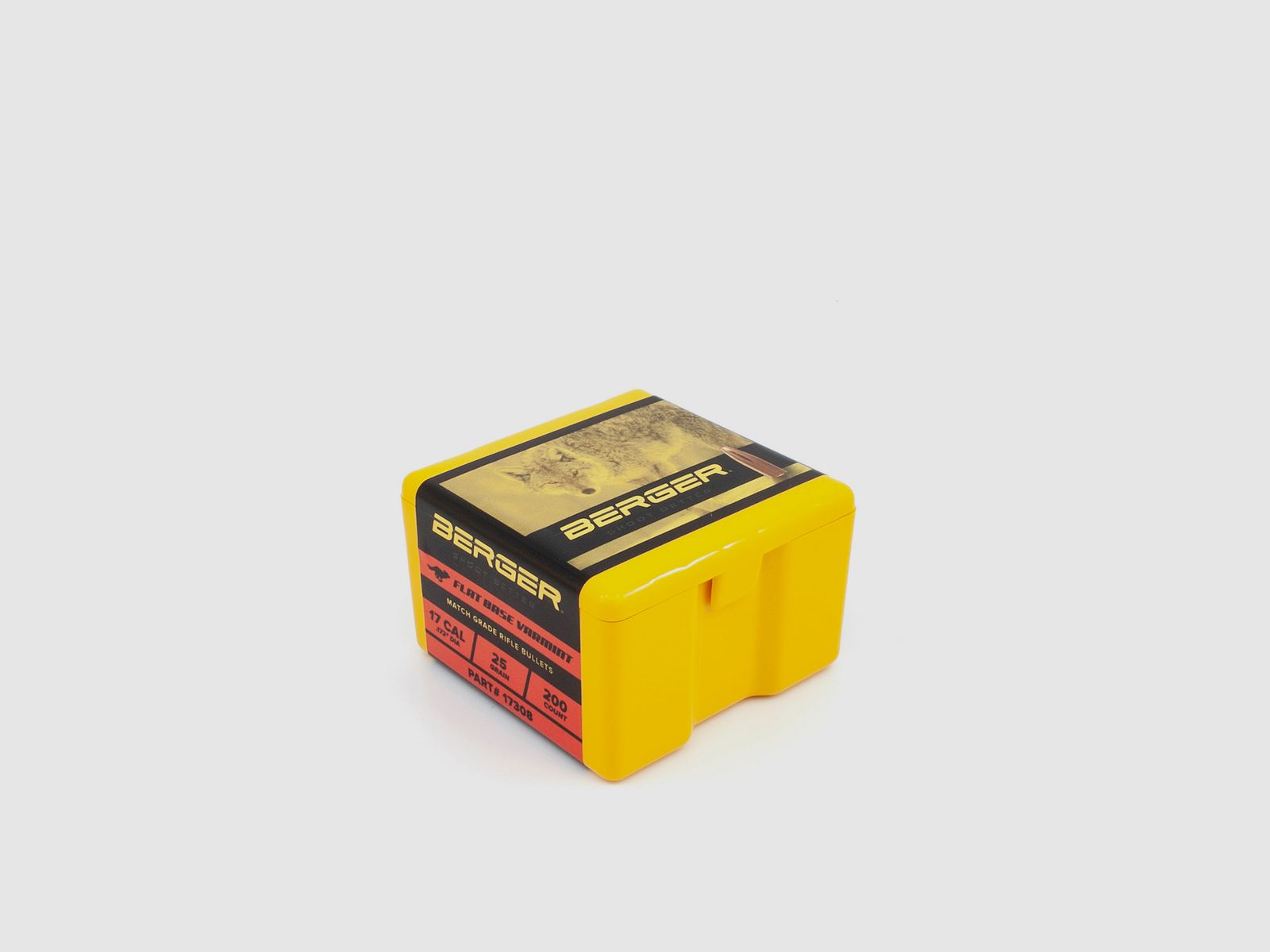 Proiettile Berger .17 FB Varmint 25GR 200 pezzi