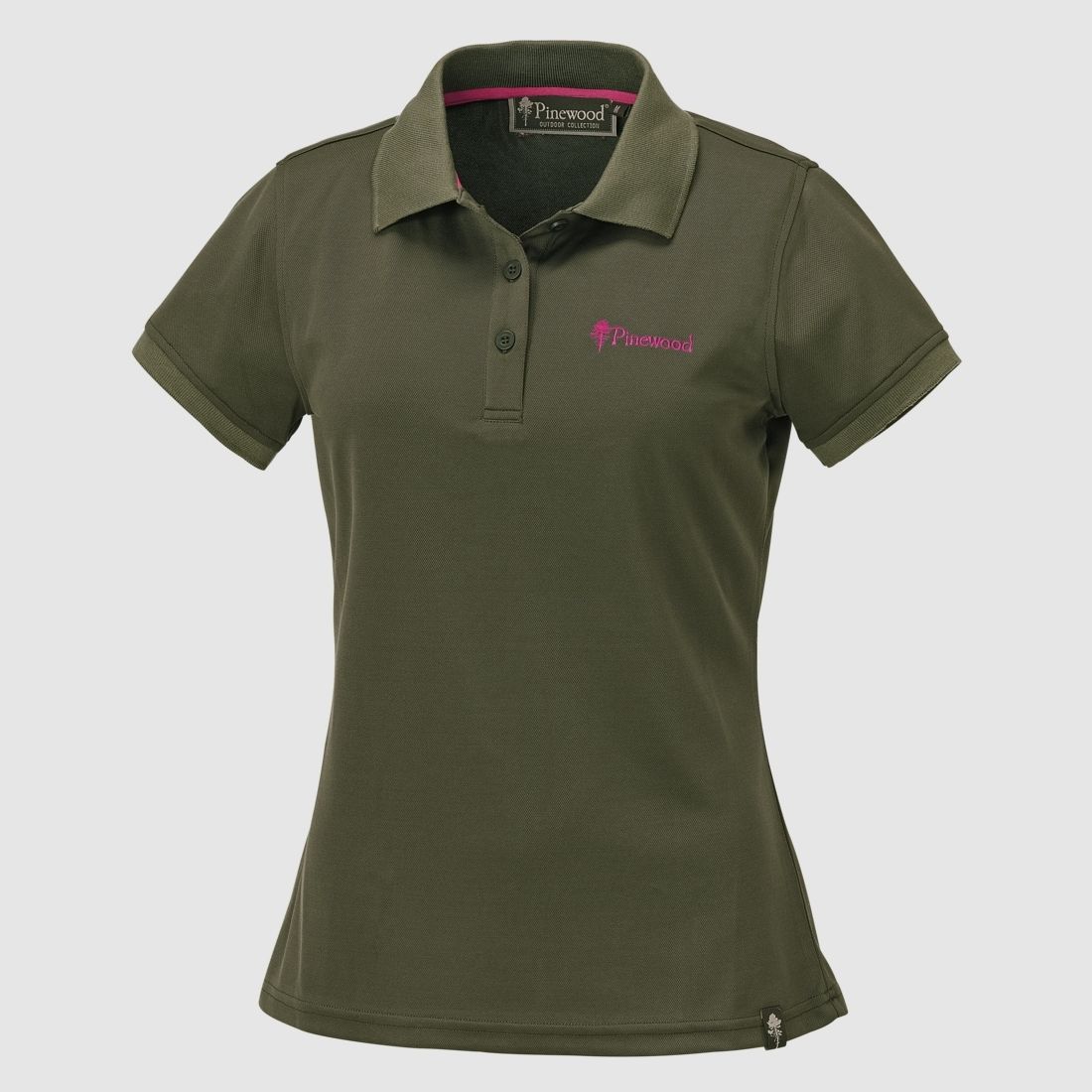 Pinewood Ramsey DamenPoloshirt Piquet grün