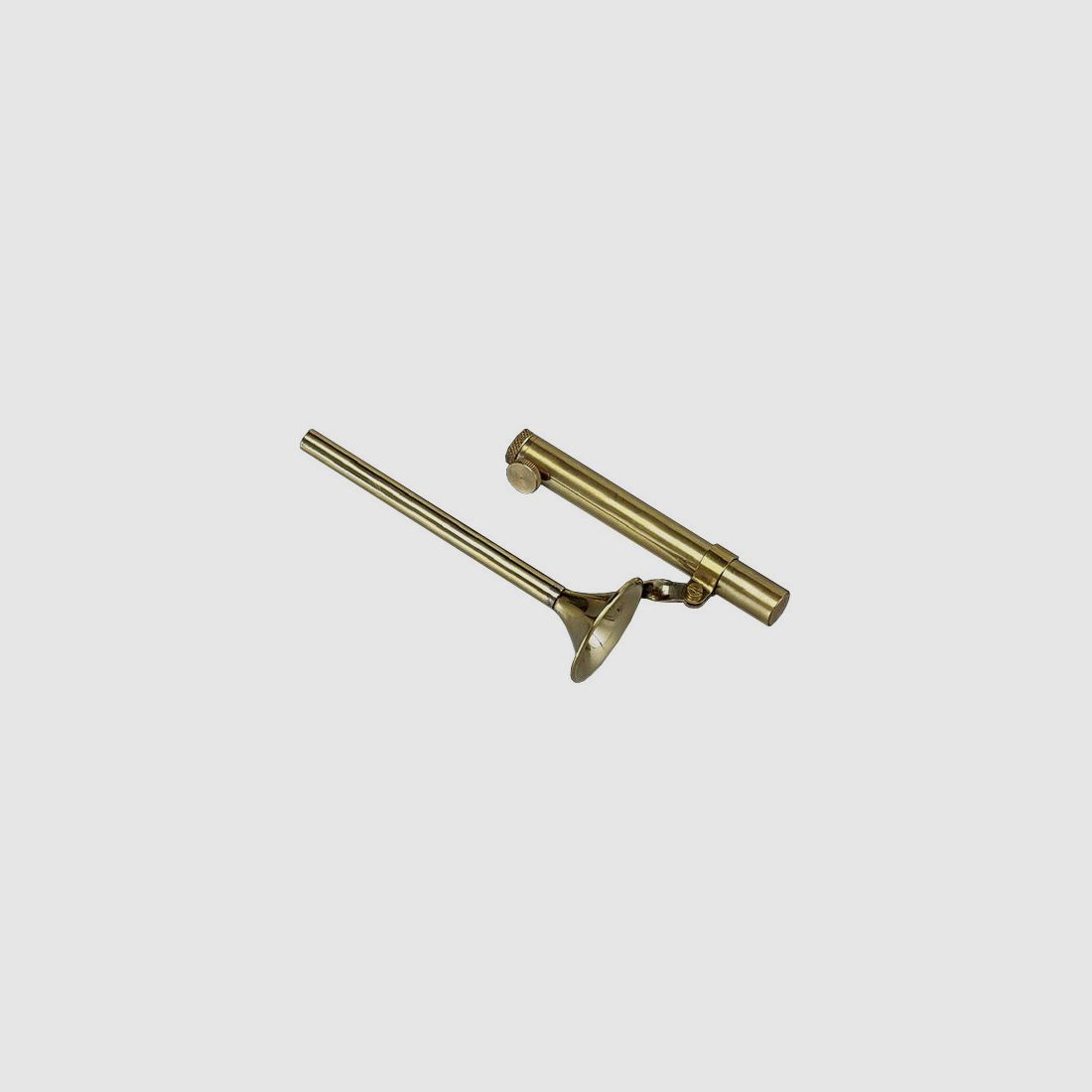 PulvermaĂź Kombi mit langem Pulvertrichter und RĂ¤umnadel LĂ¤nge 123 mm