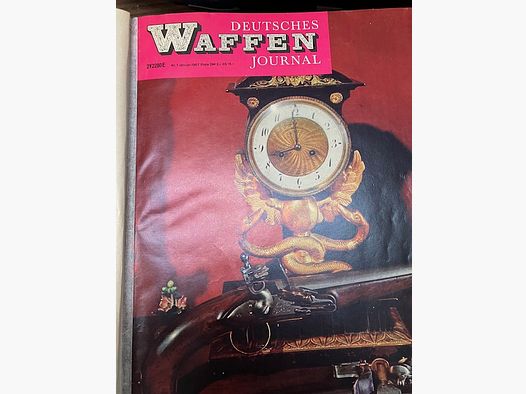  Deutsches Waffen Journal DWJ Jahgrang 1967  (alle 12 Ausgaben gebunden) 